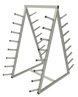 Стойка для бодибаров двусторонняя (32 бодибара) - fgospostavki.ru - Киров