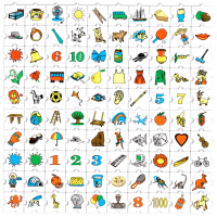 Обучающий конструктор «Мои первые слова» 100 картинок - fgospostavki.ru - Киров