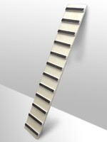 Доска наклонная ребристая (2 метра, дерево) - fgospostavki.ru - Киров