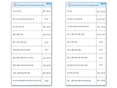 Комплект карточек (10) "Обучающий калейдоскоп. Умножение на 7, 8 и 9" - fgospostavki.ru - Киров
