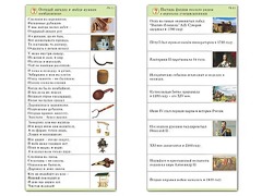 Комплект карточек (10) "Обучающий калейдоскоп. Страницы истории" - fgospostavki.ru - Киров