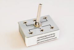 Переключатель двухполюсный (демонстрационный) - fgospostavki.ru - Киров