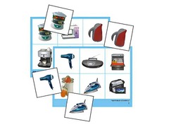 Логопедическое лото "Бытовая техника" (4 планшета, 24 карточки, цветное, ламинированное) - fgospostavki.ru - Киров