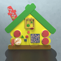 Бизиборд «Волшебный теремок» - fgospostavki.ru - Киров