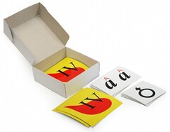 Модель-аппликация "Генетика групп крови" (демонстрационный набор из 24 карт) - fgospostavki.ru - Киров