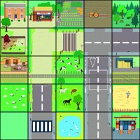 Тематическое поле-маршрутизатор «Ферма» для мини-робота Bee-Bot/Blue-Bot - fgospostavki.ru - Киров