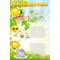 Стенд "Мы дежурим Солнышки" - fgospostavki.ru - Киров