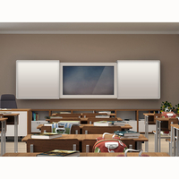 «Фибоначчи» - Интерактивная раздвижная доска с магнитно-маркерной поверхностью - fgospostavki.ru - Киров