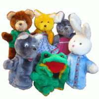 Набор перчаточных кукол "Теремок" - fgospostavki.ru - Киров