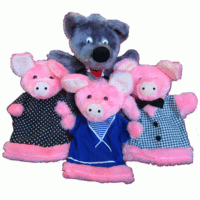 Набор перчаточных кукол "Три поросенка" - fgospostavki.ru - Киров