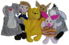 Набор перчаточных кукол "Винни Пух и все" - fgospostavki.ru - Киров