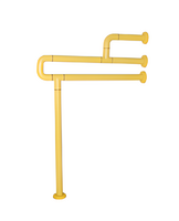 Поручень напольно-настенный с антибактериальным покрытием (желтый) - fgospostavki.ru - Киров