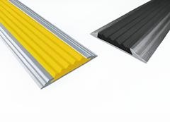 Алюминиевая полоса с резиновой вставкой 1330 миллиметров - fgospostavki.ru - Киров