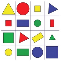 Тематическое поле-маршрутизатор «Цвета и формы» для мини-робота Bee-Bot/Blue-Bot - fgospostavki.ru - Киров