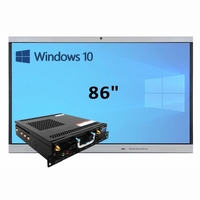 Интерактивная панель 86" (встроенный ПК Win10, Intel i5) - fgospostavki.ru - Киров