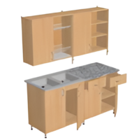 Мебель кухонная (столы с гигиеническим покрытием, шкаф для хранения посуды, сушка для посуды, моечная раковина) - fgospostavki.ru - Киров