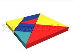 Детский мат "Квадрат-головоломка" - fgospostavki.ru - Киров