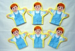 Набор рукавичек "Эмоции (мальчики)" 6 штук - fgospostavki.ru - Киров