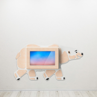 «Медведь» -Декоративная сенсорная панель 32" - fgospostavki.ru - Киров