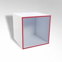 Открытая настенная полка-секция ТР1 ЛДСП  - fgospostavki.ru - Киров