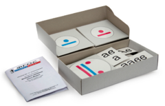 Модель-аппликация "Дигибридное скрещивание. Законы Менделя" (набор из 84 карт) - fgospostavki.ru - Киров