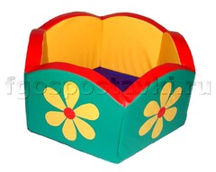 Сухой бассейн шестигранный "Ромашка" - fgospostavki.ru - Киров