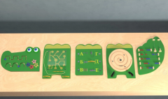 Бизиборд «Крокодил Гена» - fgospostavki.ru - Киров