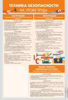 Стенд-уголок "Техника безопасности на уроках труда" - fgospostavki.ru - Киров
