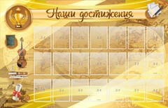 Стенд "Наши достижения" Вариант 5 - fgospostavki.ru - Киров