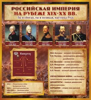 Стенд "Российская Империя" - fgospostavki.ru - Киров