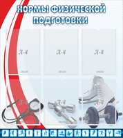 Стенд "Нормы физической подготовки" Вариант 2 - fgospostavki.ru - Киров