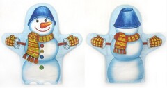 Кукла-рукавичка "Снеговик" - fgospostavki.ru - Киров