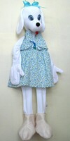 Ростовая кукла "Собачка белая" - fgospostavki.ru - Киров