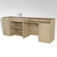 Стол демонстрационный для кабинета химии - fgospostavki.ru - Киров