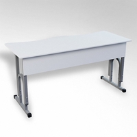 Стол 'Архимед ТР' 2-х местный регулируемый с эргономичной столешницей - fgospostavki.ru - Киров