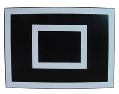 Щит баскетбольный навесной на шведскую стенку (ламинированная фанера), размер 930х670 миллиметров - fgospostavki.ru - Киров