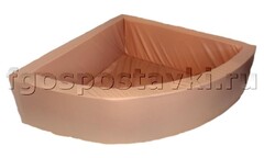 Сухой бассейн угловой полукруглый (без рисунка) - fgospostavki.ru - Киров