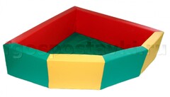 Сухой бассейн угловой (без рисунка) - fgospostavki.ru - Киров