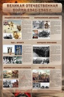Стенд "Великая отечественная война (события)" - fgospostavki.ru - Киров