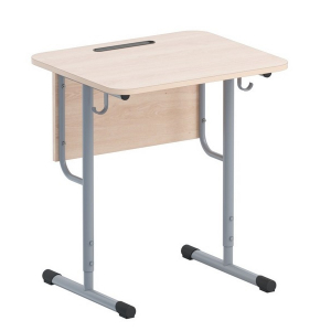 Стол одноместный ученический на круглой трубе - fgospostavki.ru - Киров