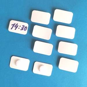 10 пустых карточек для написания времени - fgospostavki.ru - Киров