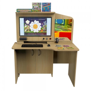 Мультимедийный образовательный интерактивный коррекционно-развивающий логопедический стол Logo 10 - fgospostavki.ru - Киров