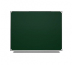 Меловая доска одноэлементная магнитная зеленая полимерная (1000*750) - fgospostavki.ru - Киров