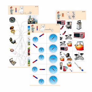 Комплект из 10 карточек "Обучающий калейдоскоп для ДО. Эксперимент. Магнетизм" - fgospostavki.ru - Киров