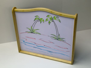 Двухсторонняя панель для игровых зон “Зеркальная и магнитно-маркерная” - fgospostavki.ru - Киров