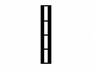 Набор магнитных карточек "Двойная тактовая черта" (6 штук) - fgospostavki.ru - Киров