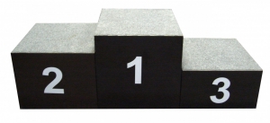 Пьедестал победителей на 3 места (металлический каркас) - fgospostavki.ru - Киров