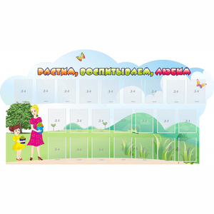 Стенд "Растим воспитываем любим" - fgospostavki.ru - Киров