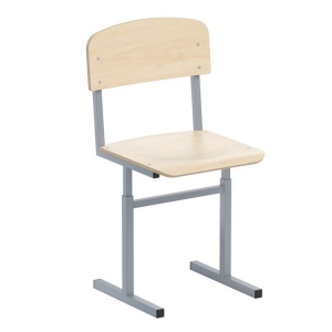 Стул ученический регулируемый на прямоугольной трубе - fgospostavki.ru - Киров