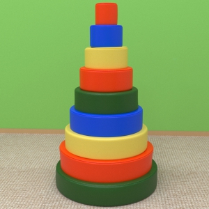 Игровой набор Пирамида Круглая - fgospostavki.ru - Киров